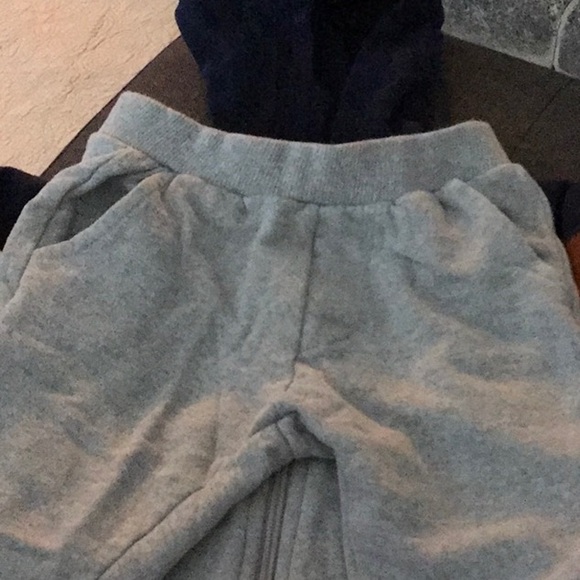 For all mankind 18 months. matching sweatpants lined hoodie set. Full zip - Picture 5 of 8